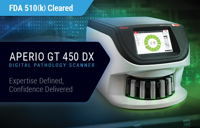 Image: The Aperio GT 450 DX has received US FDA 510(k) clearance (Photo courtesy of Leica Biosystems)
